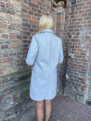 PŁASZCZ ELEGANT LIGHT GRAY