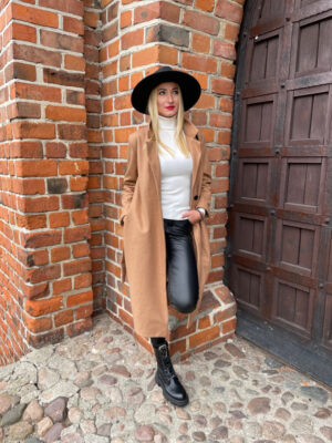 PŁASZCZ NESSY CARAMEL