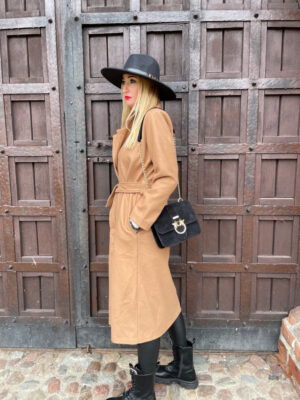 PŁASZCZ NESSY CARAMEL