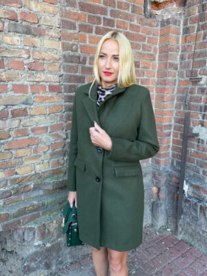 PŁASZCZ ELEGANT OLIVE