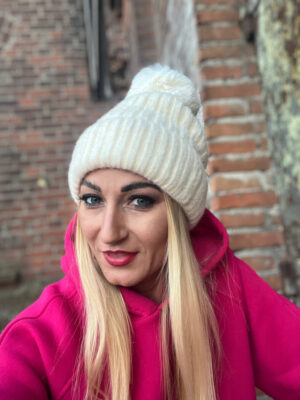 CZAPKA SALLY ŚMIETANKA