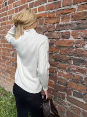 SWETER  THICK BRAID CREAM