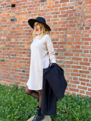 SUKIENKA MANON BEIGE