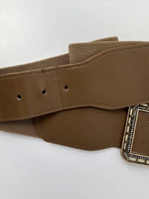 PASEK MILAN CIEMNY BEŻ