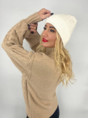 SWETER CASSIE CAMEL