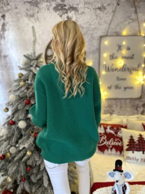 SWETER CHRISTMAS TREE GREEN